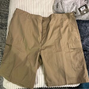 Rothco Men's Khaki Cargo Shorts